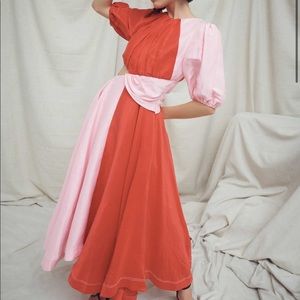 Aje impermanence emtwined dress NWT 4